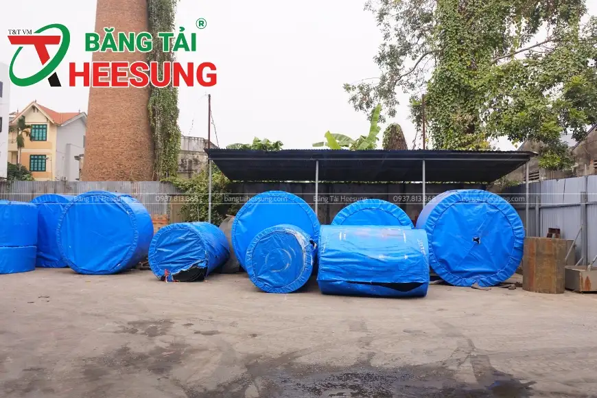 băng tải ngành sản xuất bao bì