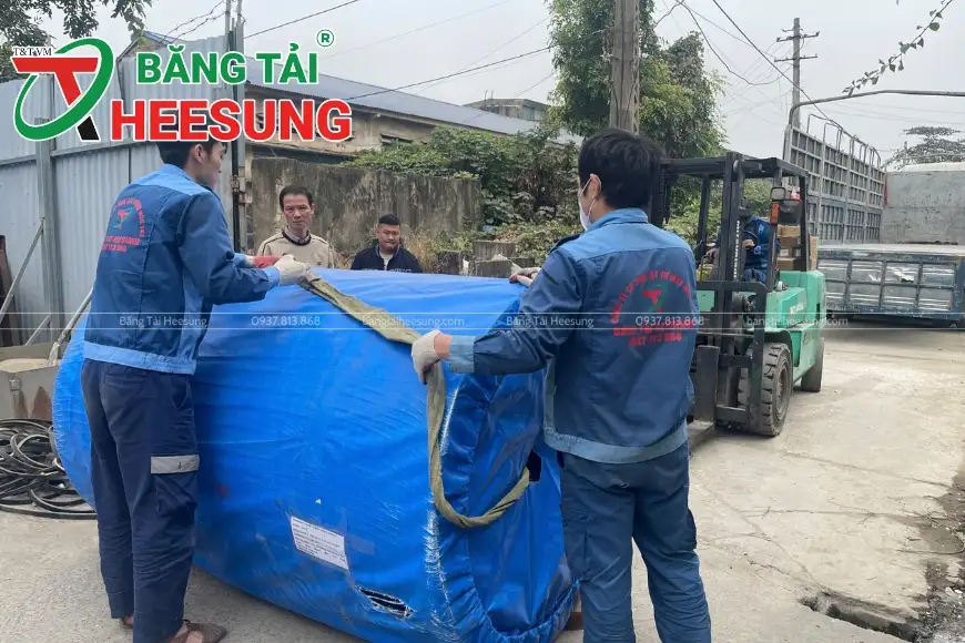 băng tải Heesung ngành hóa chất