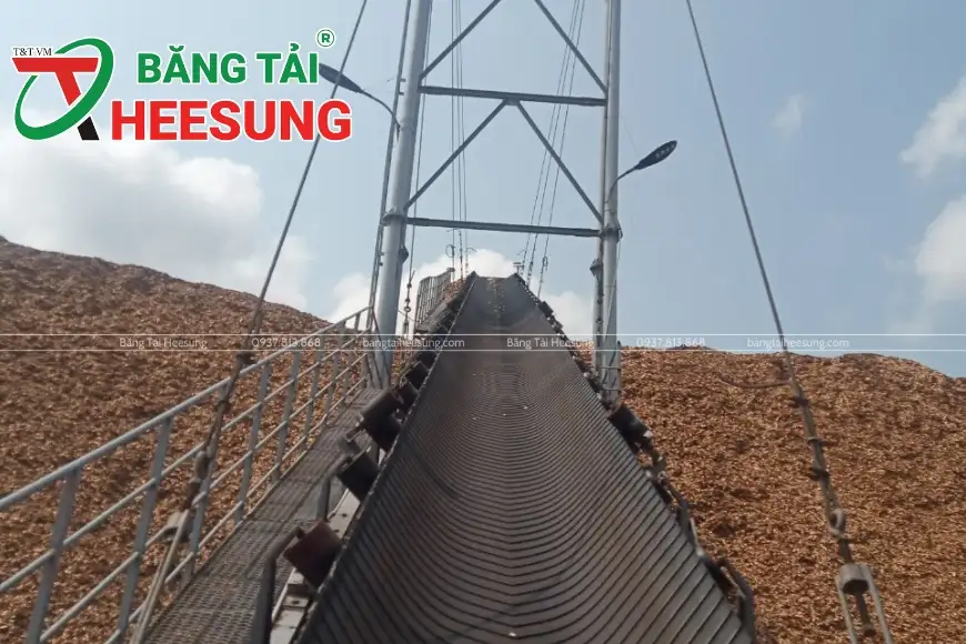 băng tải Heesung trong công nghiệp