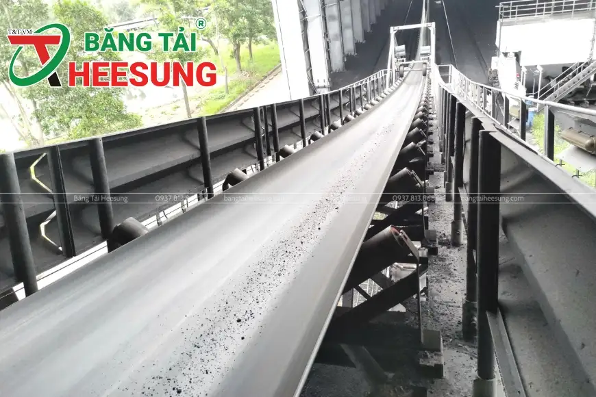 băng tải cao su trơn Heesung