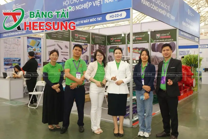 đơn vị cung cấp băng tải cao su