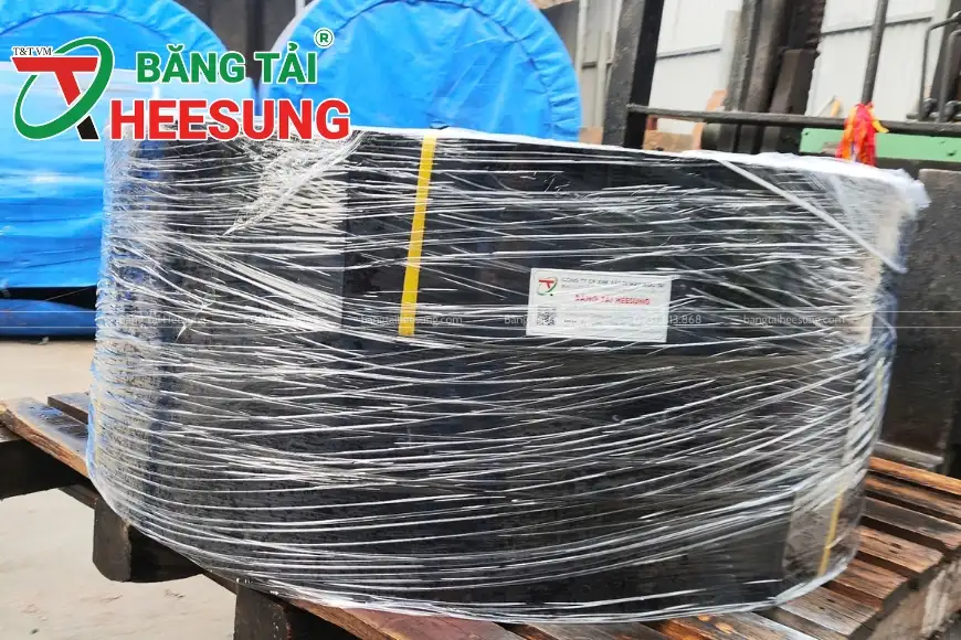 đóng gói và vận chuyển băng tải