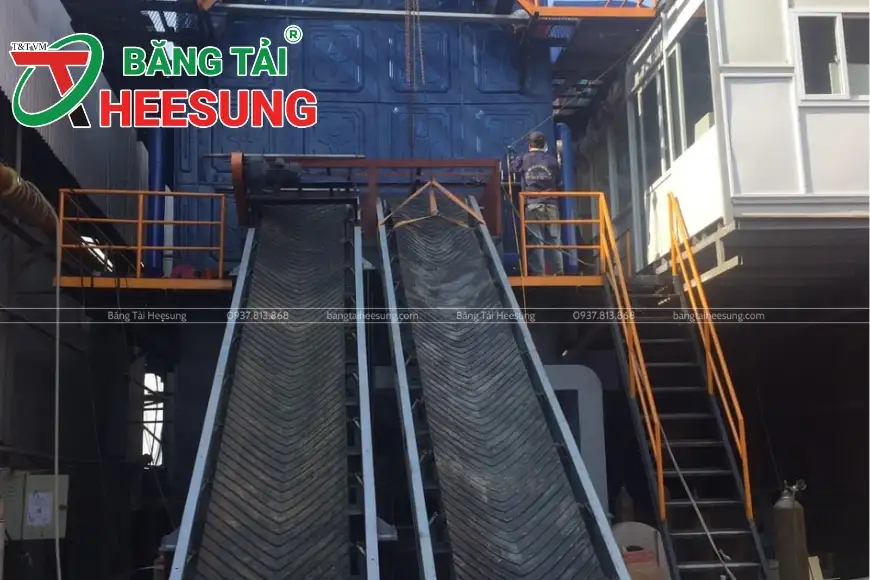 hệ thống băng tải Heesung
