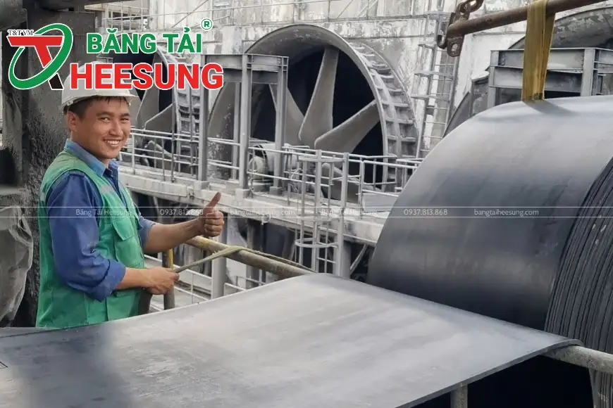 mua băng tải Heesung