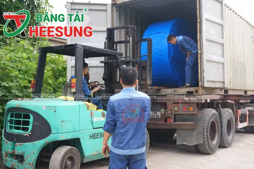 quy trình dỡ hàng lưu kho