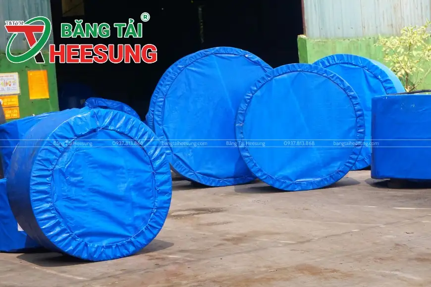 bán băng tải cao su phi tiêu chuẩn