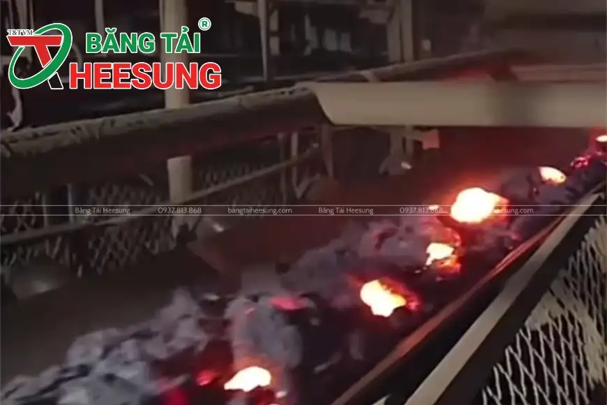 băng tải chịu nhiệt Heesung