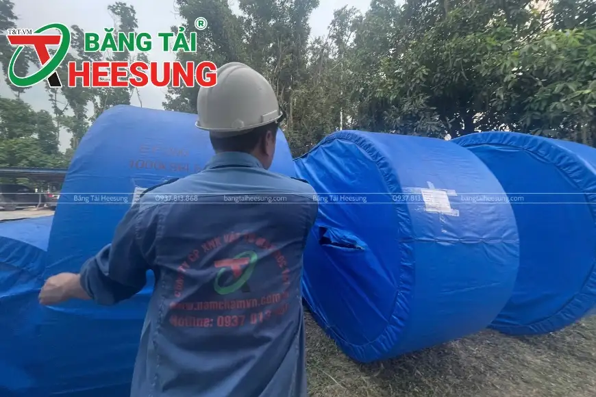 cấp băng tải cao su ở Thái Nguyên