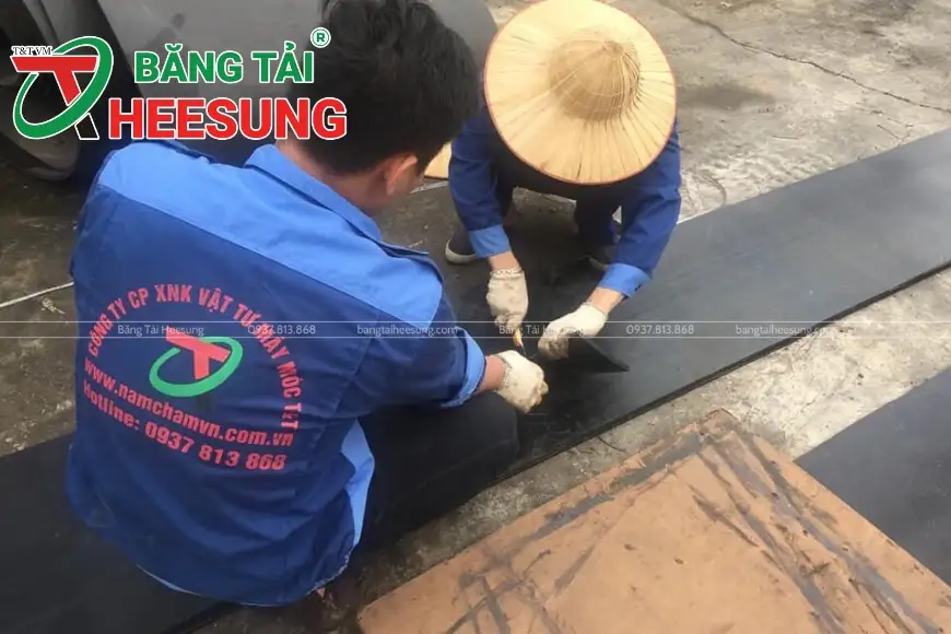 dán nối băng tải