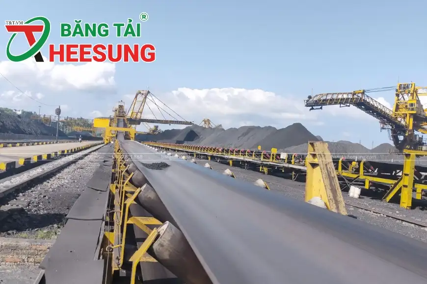 dây băng tải cáp thép