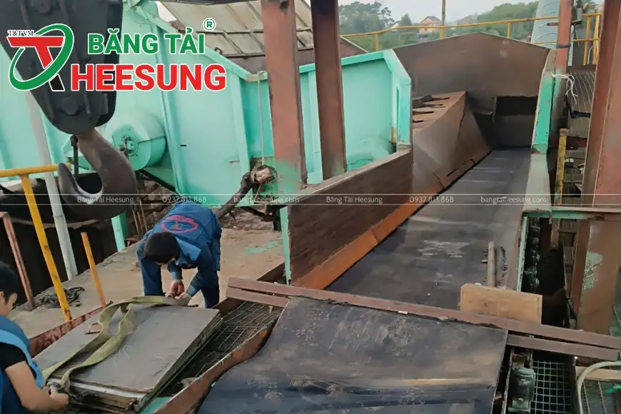 hướng dẫn sửa chữa băng tải