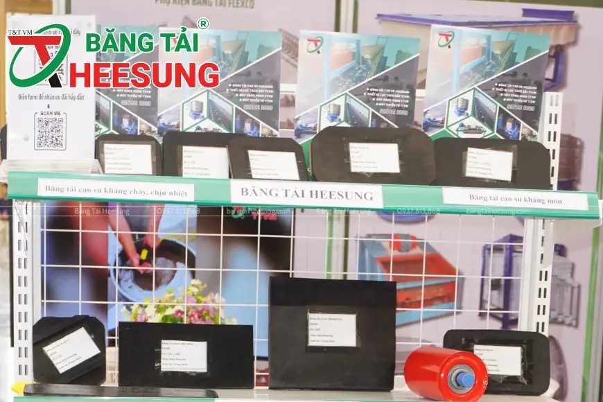mẫu băng tải Heesung
