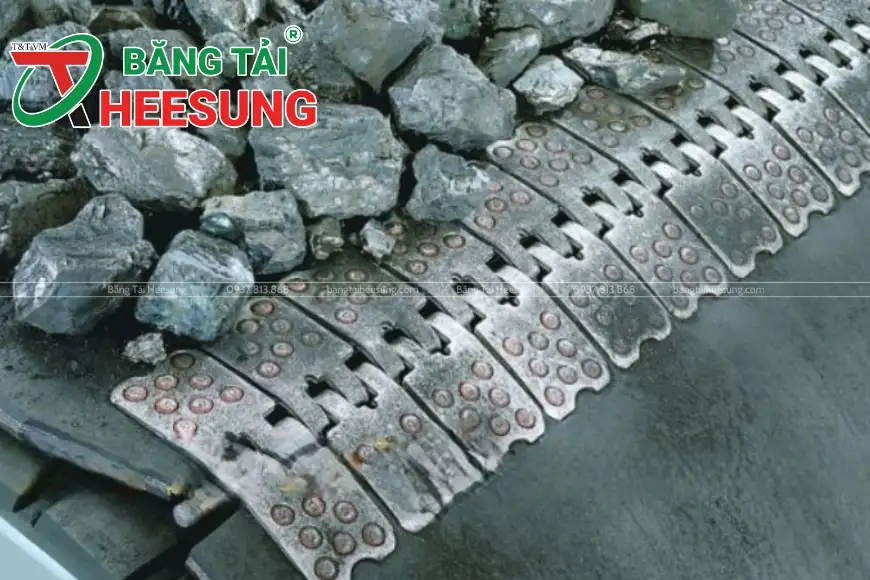 mối nối băng tải bị hỏng