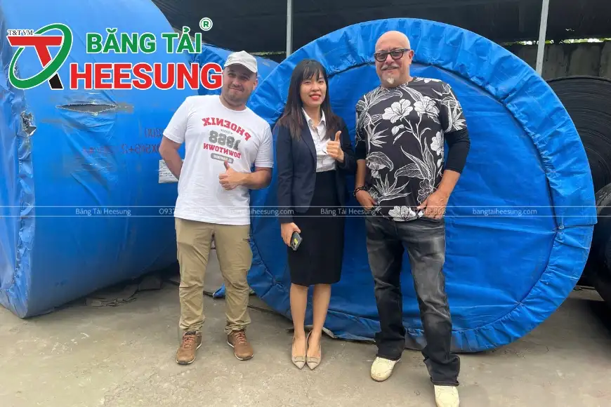 mua băng tải cao su Heesung