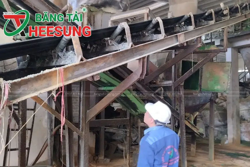 mua băng tải cao su bố vải