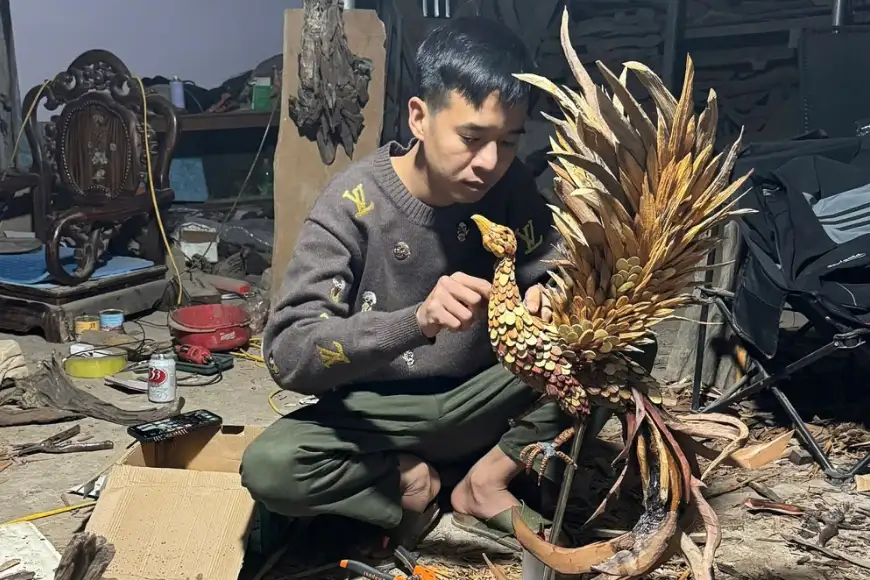 nghệ nhân chế tác gỗ