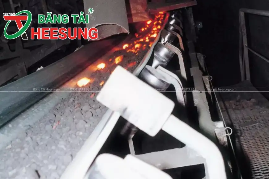 tiêu chí chọn băng tải chịu nhiệt