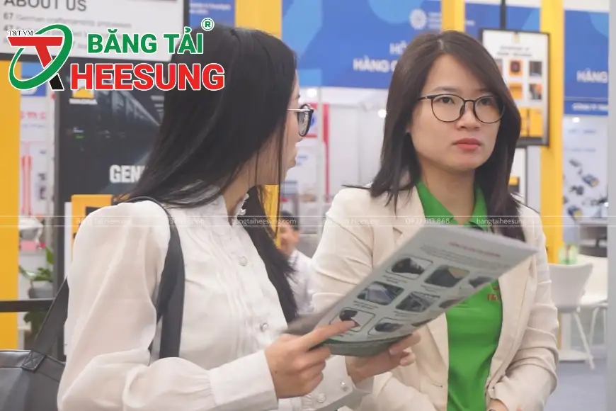 tư vấn và báo giá băng tải Heesung