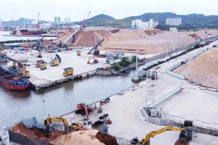vận chuyển dăm gỗ xuất khẩu