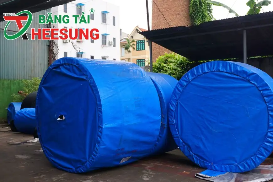 băng tải Heesung tại kho