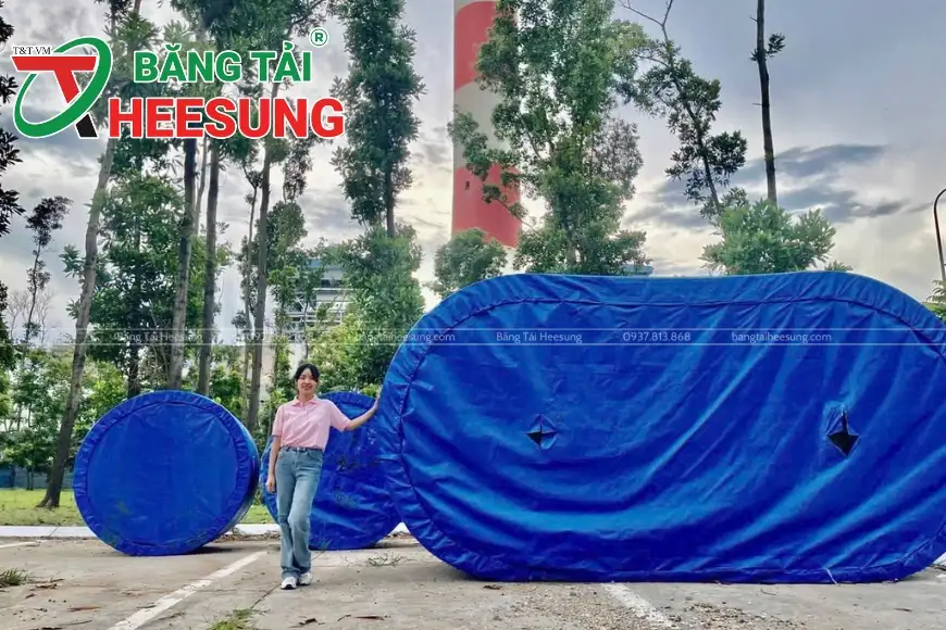 băng tải Heesung tại nhà máy BA CON CO