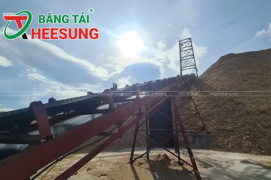 băng tải bố vải Heesung