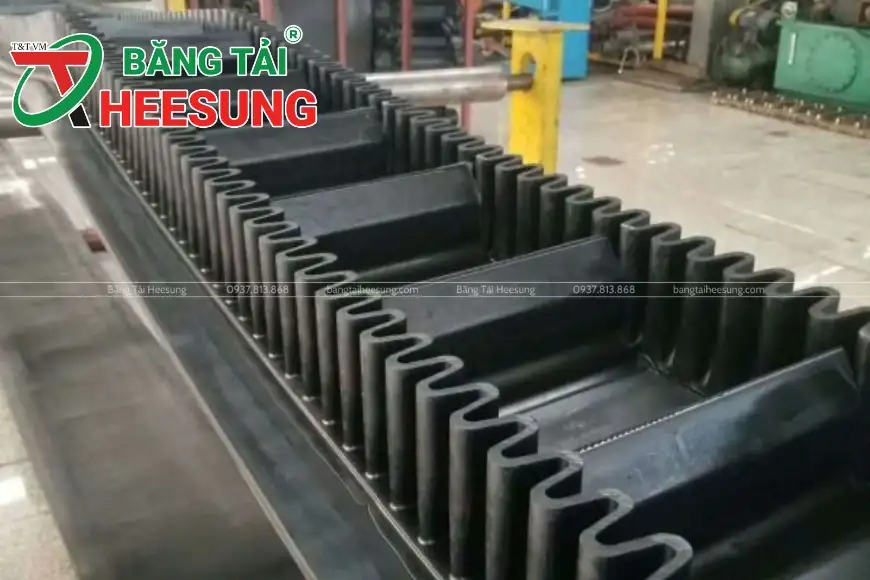 băng tải cao su bèo Heesung