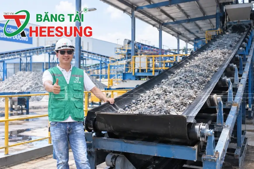 băng tải cao su tại Bình Dương