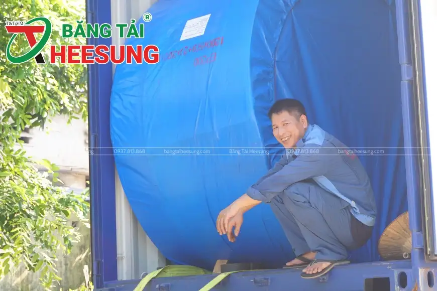 cấp băng tải cao su chất lượng