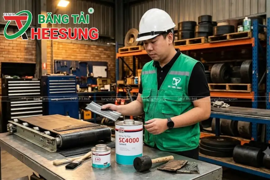 cung cấp keo dán băng tải SC4000 chính hãng