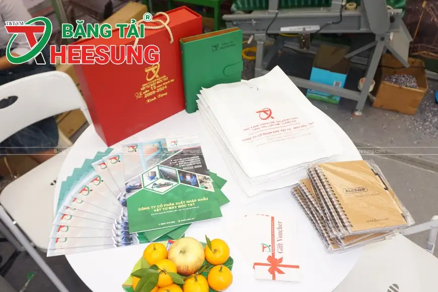 hồ sơ năng lực công ty băng tải Heesung