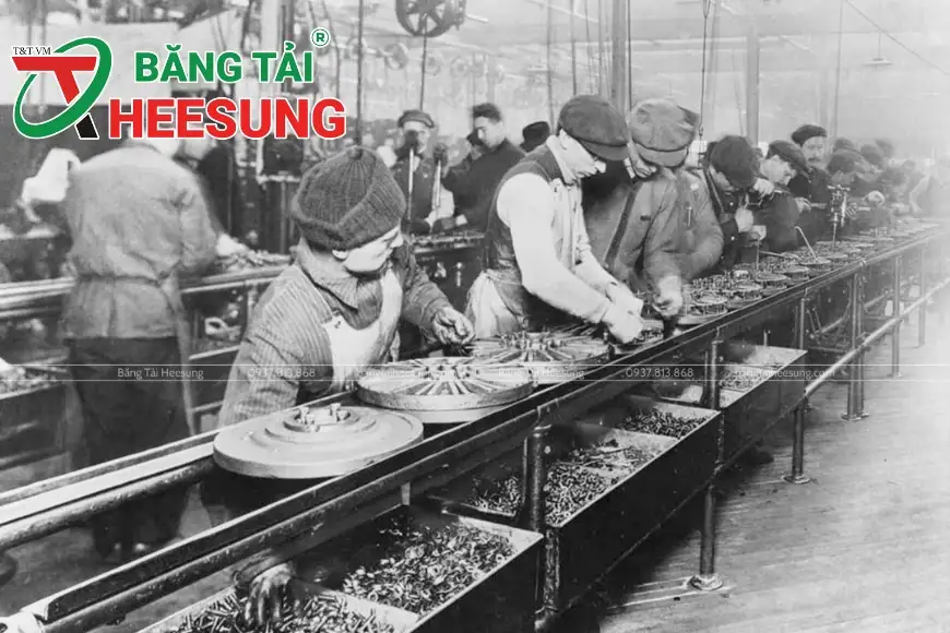 lịch sử của băng tải
