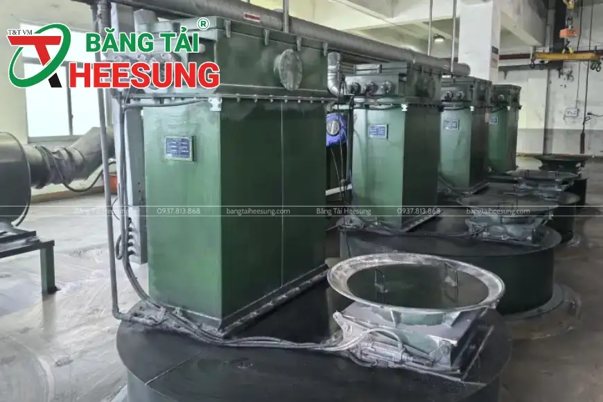phối trộn cao su và chất độn