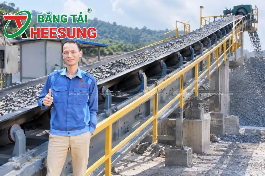 Băng tải cao su công nghiệp