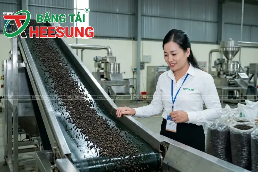 Review băng tải cao su chịu dầu