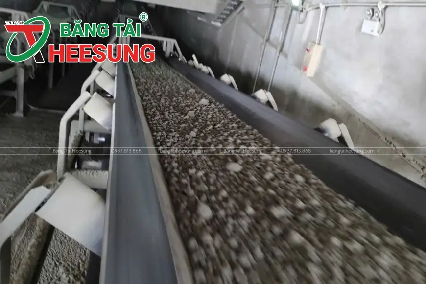 băng tải Heesung trong công nghiệp