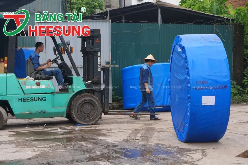 băng tải Heesung trong ngành nông nghiệp