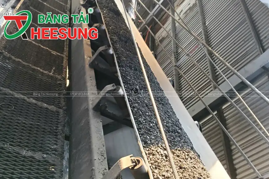 băng tải cao su bố vải EP