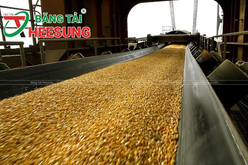 băng tải cao su chịu dầu Heesung
