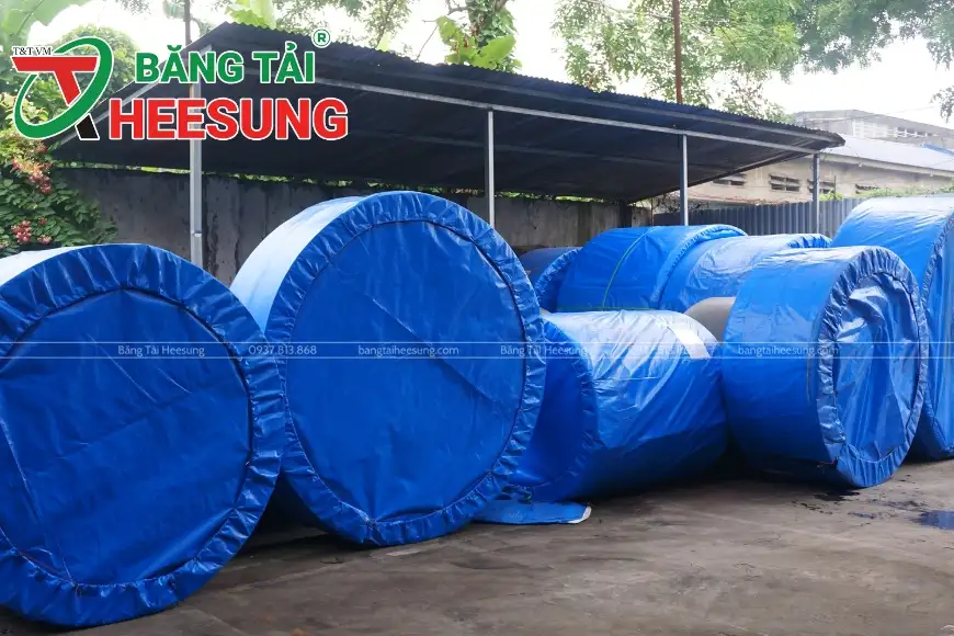 băng tải cao su trong ngành nông sản