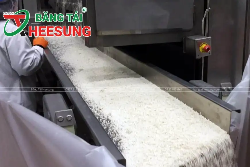 băng tải chịu dầu ngành nông sản