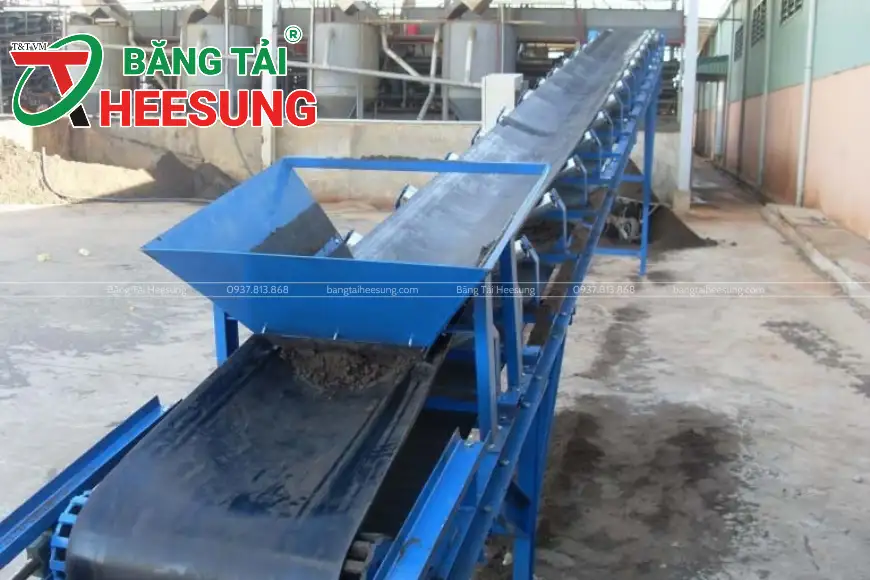 băng tải nâng hạ Heesung
