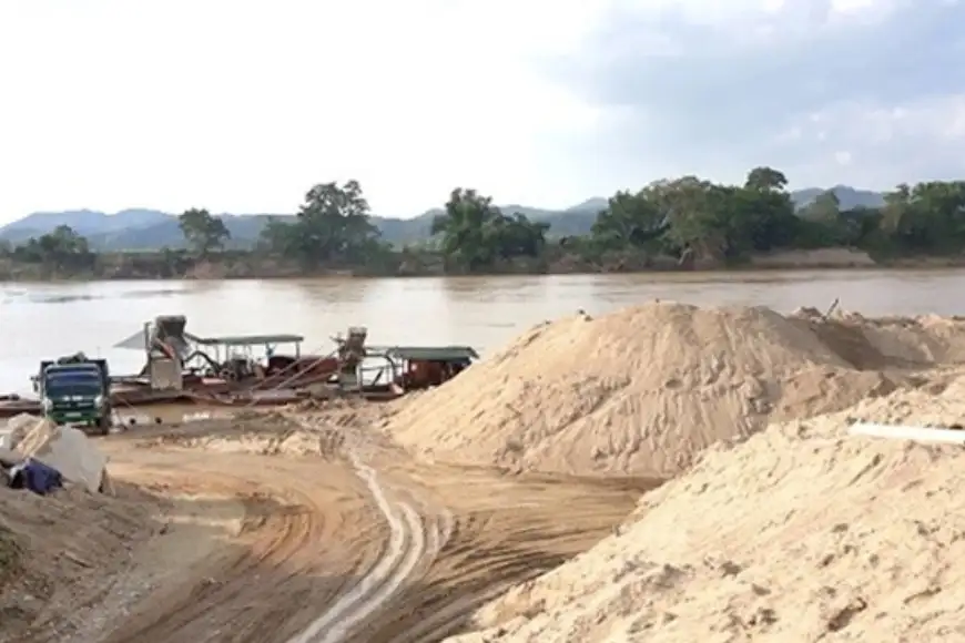 dự án cho thuê đất khai thác cát