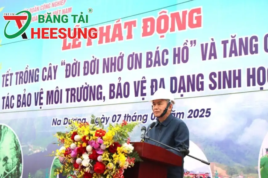 xanh hóa môi trường khai thác mỏ